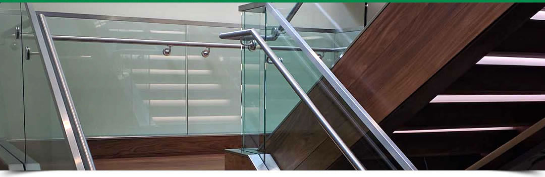 Valley Medical Center Interior Stairway Glass and Handrail ...